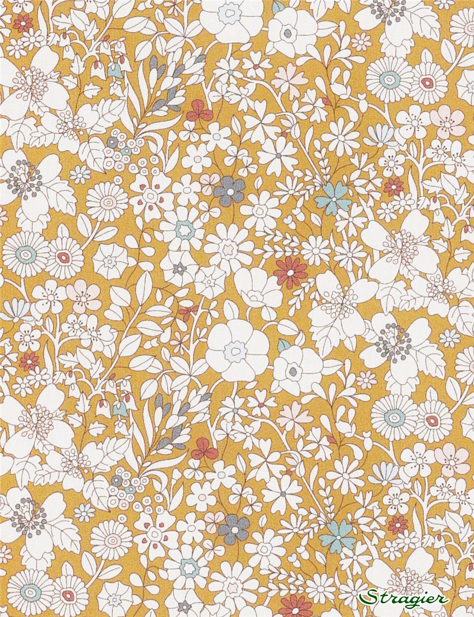 Liberty Tana Lawn - June's Meadow - Mustard 