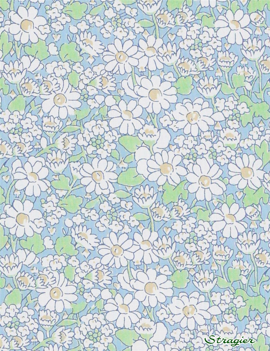 Liberty Tana Lawn - Alice W - Aqua 
