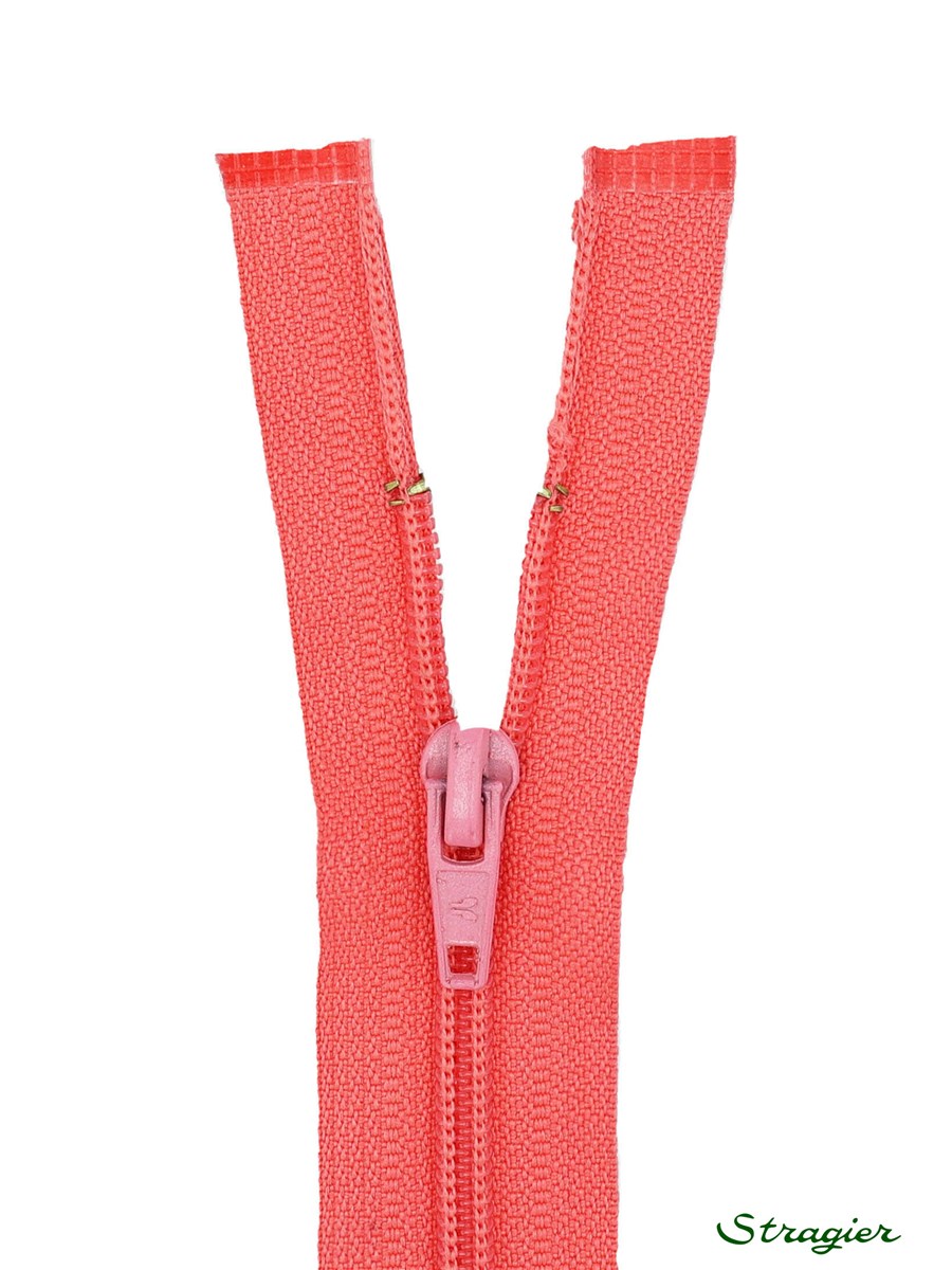 Spiral Zip - 6mm - Open End - Pomme sauvage - 60 cm