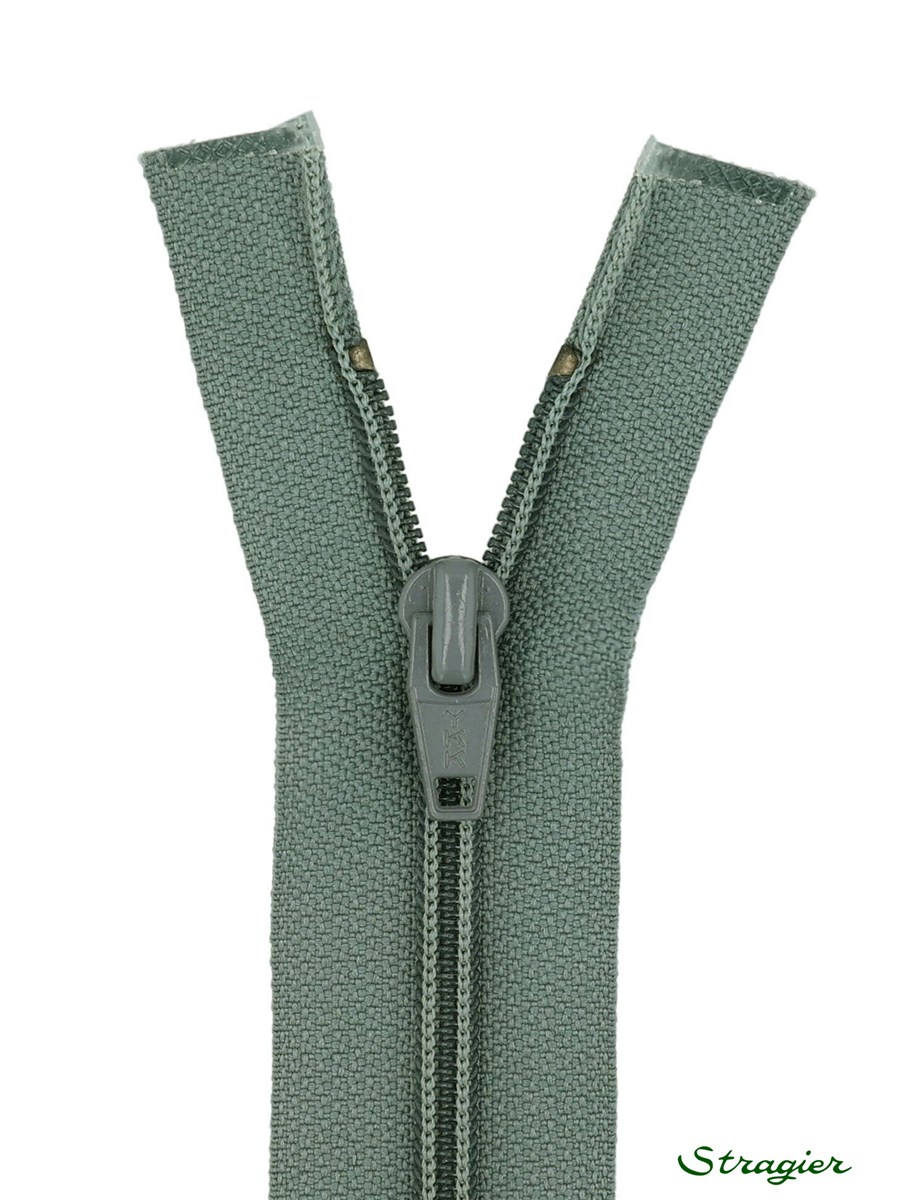 Zip - maille spirale 6mm - Séparable - Storm - 70 cm