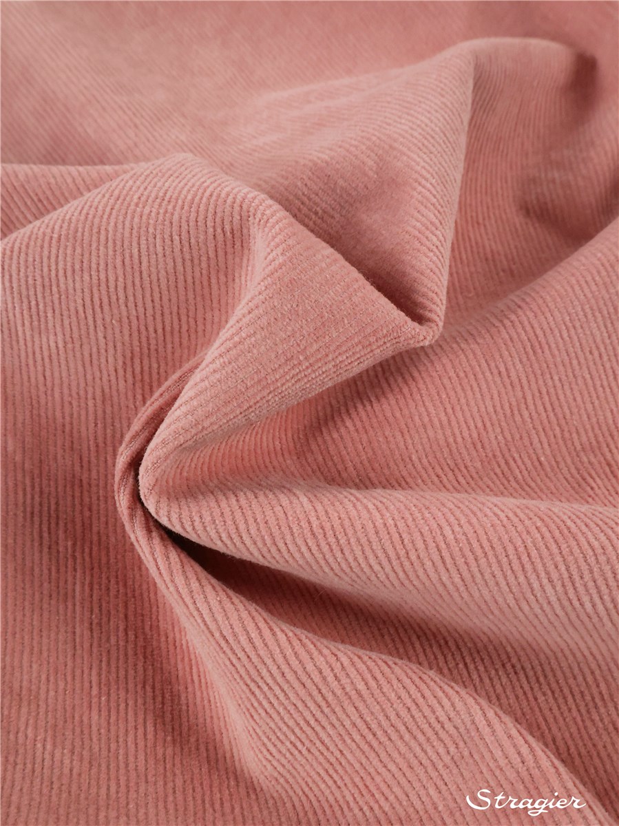 Baby Cord - Stretch - 1mm Rib - Uni - Nude
