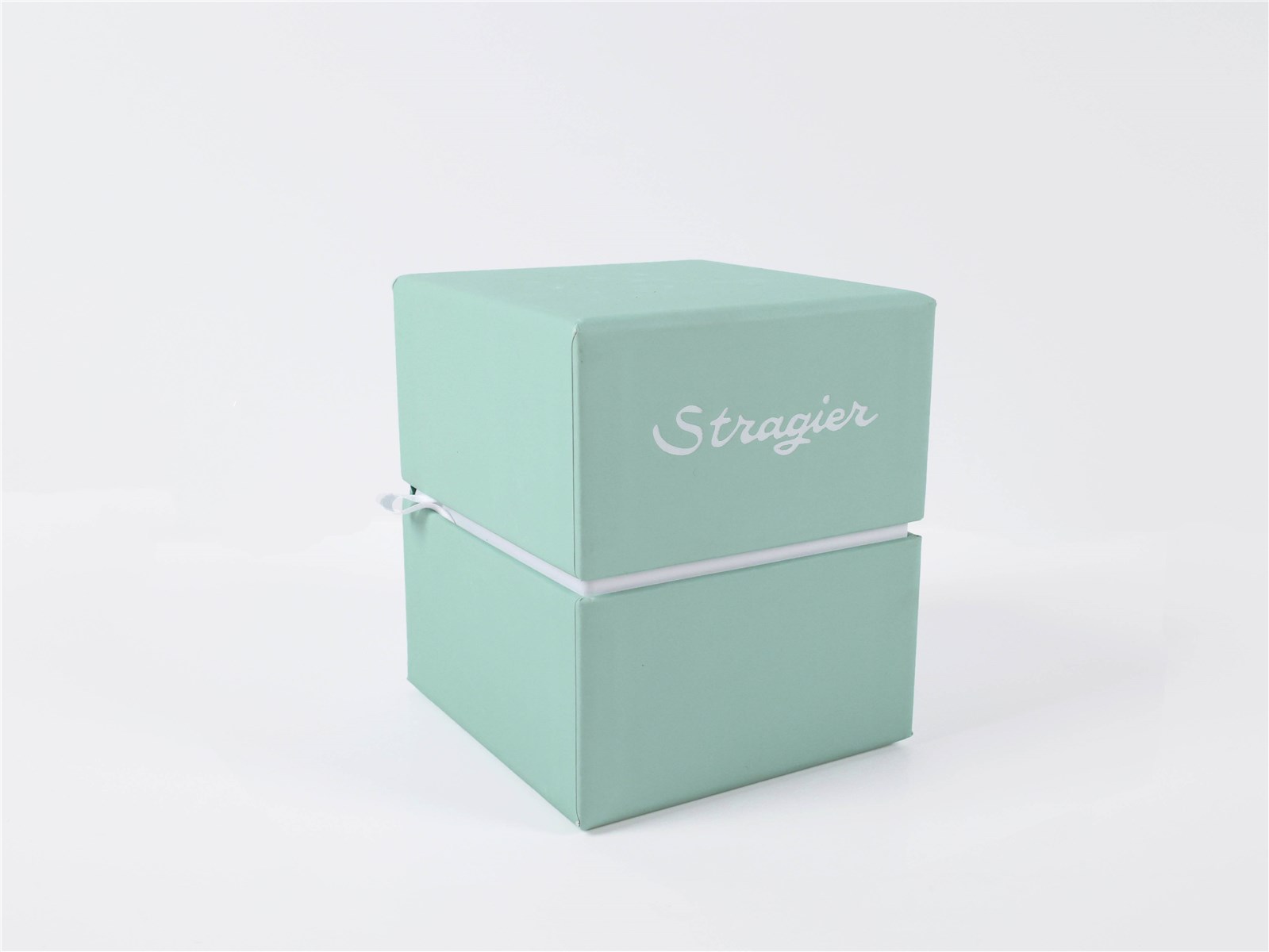 Boîte Exclusive Stragier - - Menthe - 10x11x12 cm