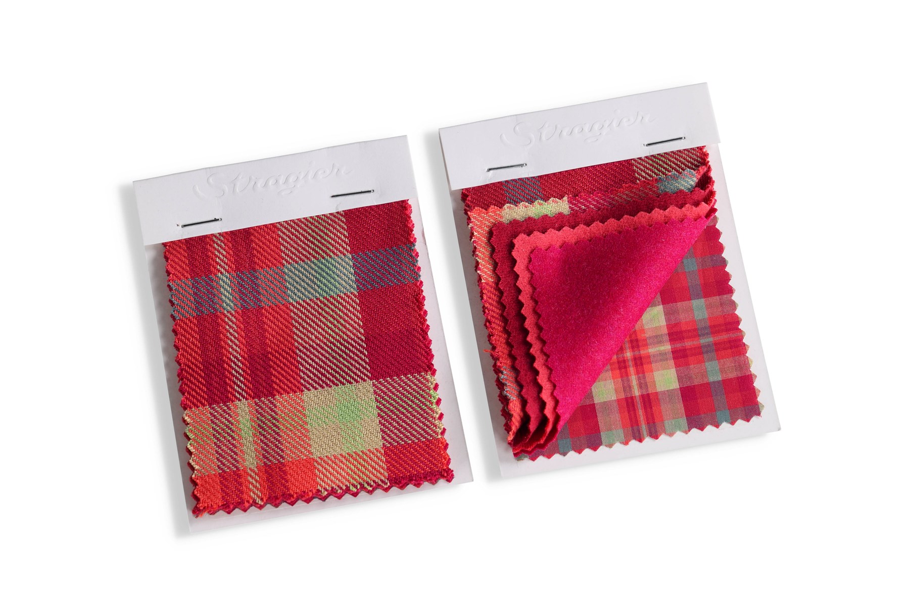Carte Thématique - Flanelle pur coton Ecossais - Assorti Highland Rose