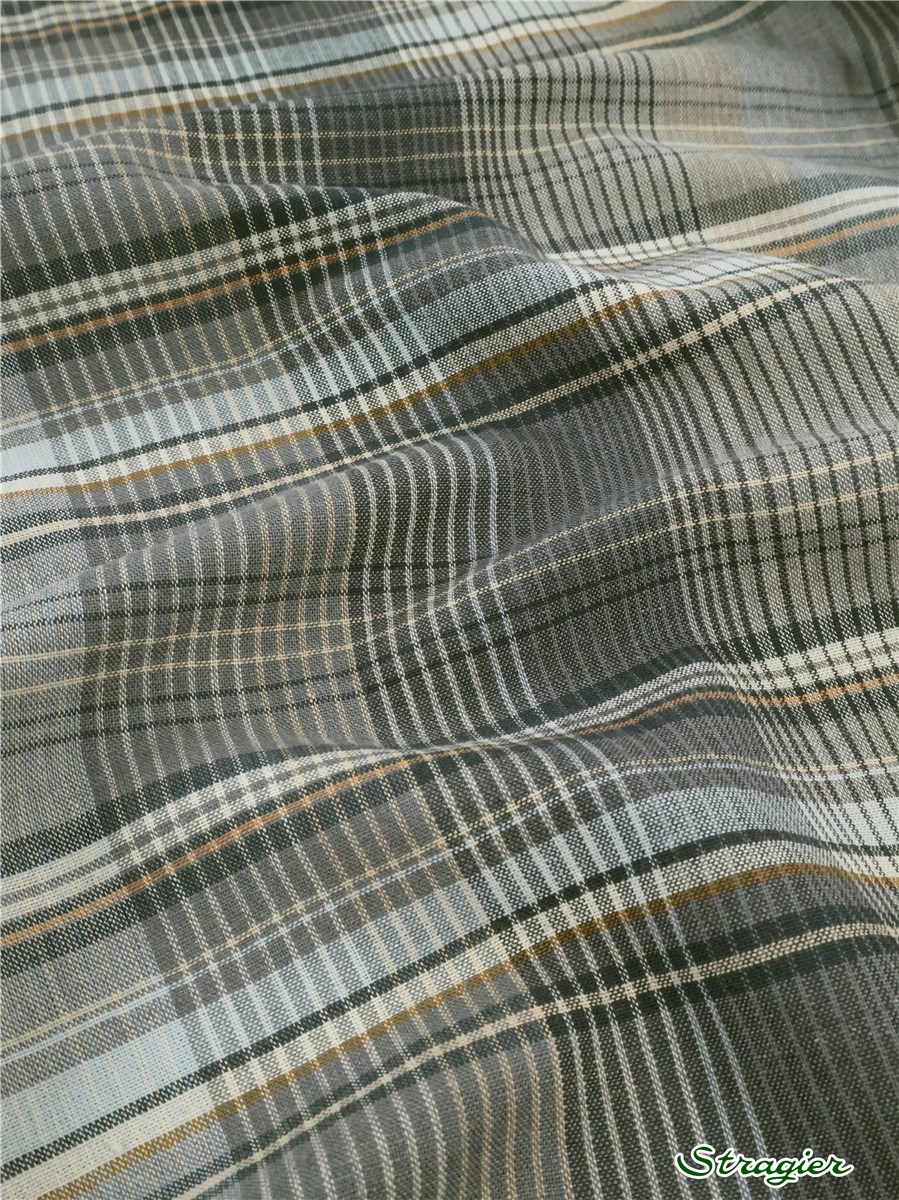 Madras - Pur coton - 013054 - Grège-Epices 