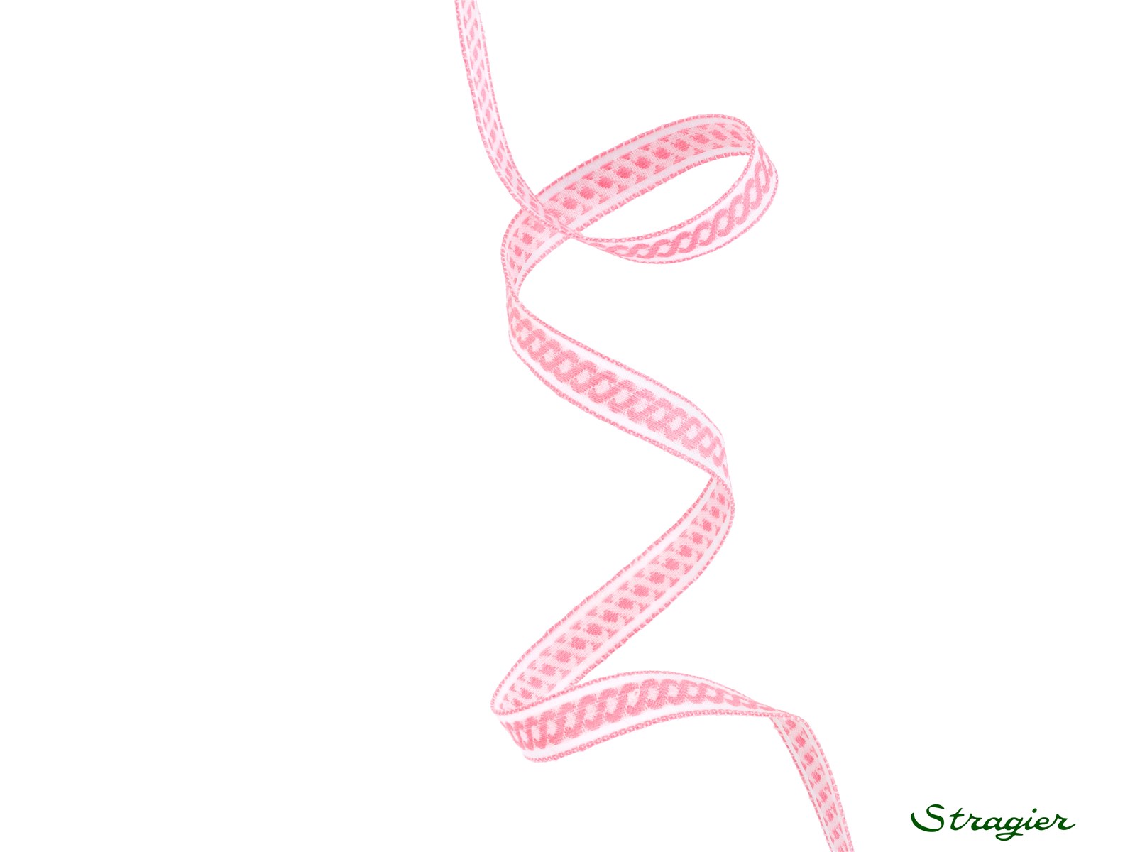 Galon tissé - Cléo - Rose - 10 mm