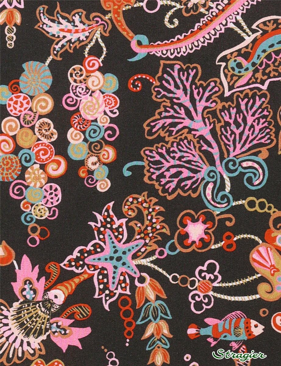 Liberty Tana Lawn - Ocean Deep - A