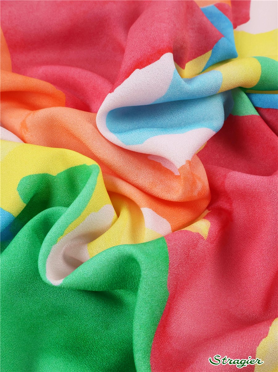Crêpe Viscose Soft - UNE - Gauguine - Mocktail 