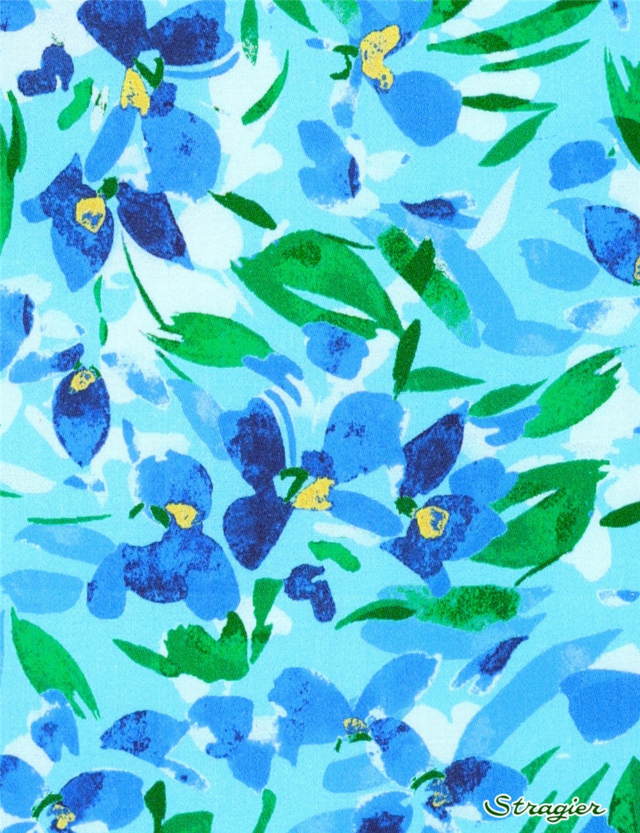 Pur Coton - Soyeux - UNE - Alpha - Blue Mocktail 