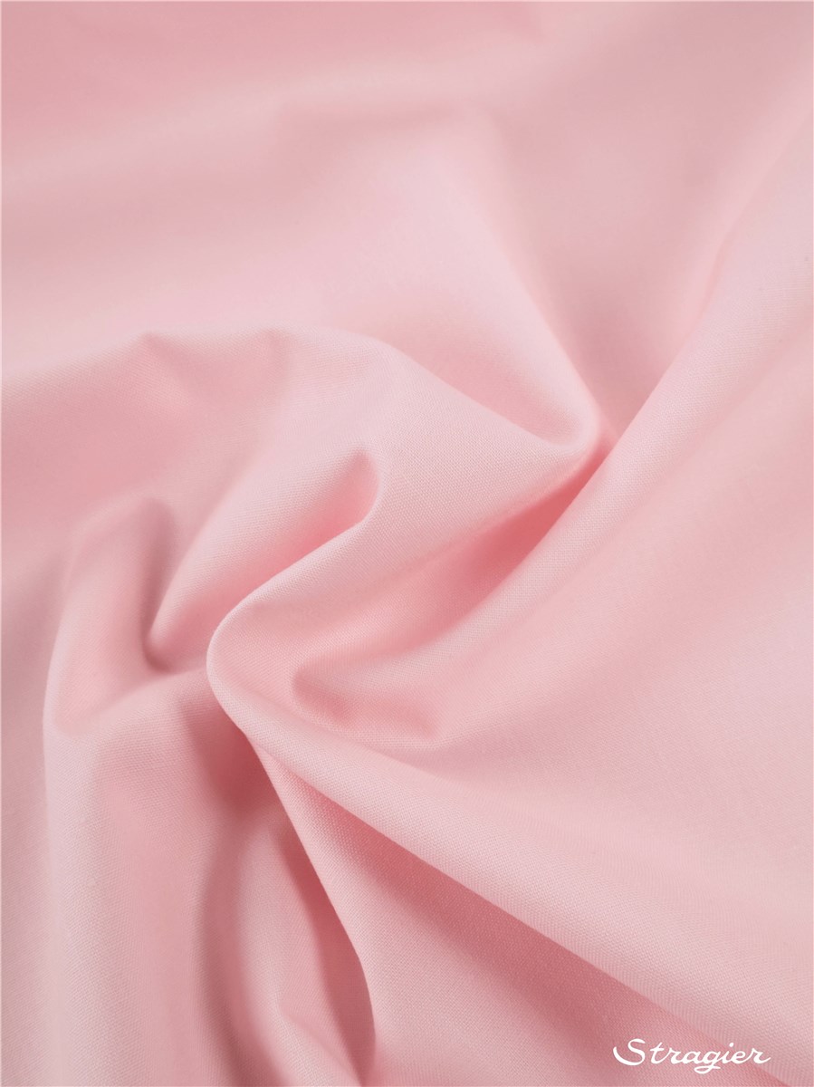 Cotton Percale - Plain - Rose Pétale - 230 cm