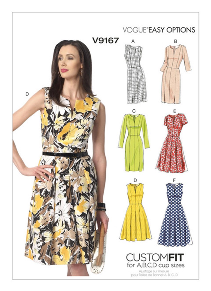 Patron Vogue - V9167 -  - 34-36-38-40-42 