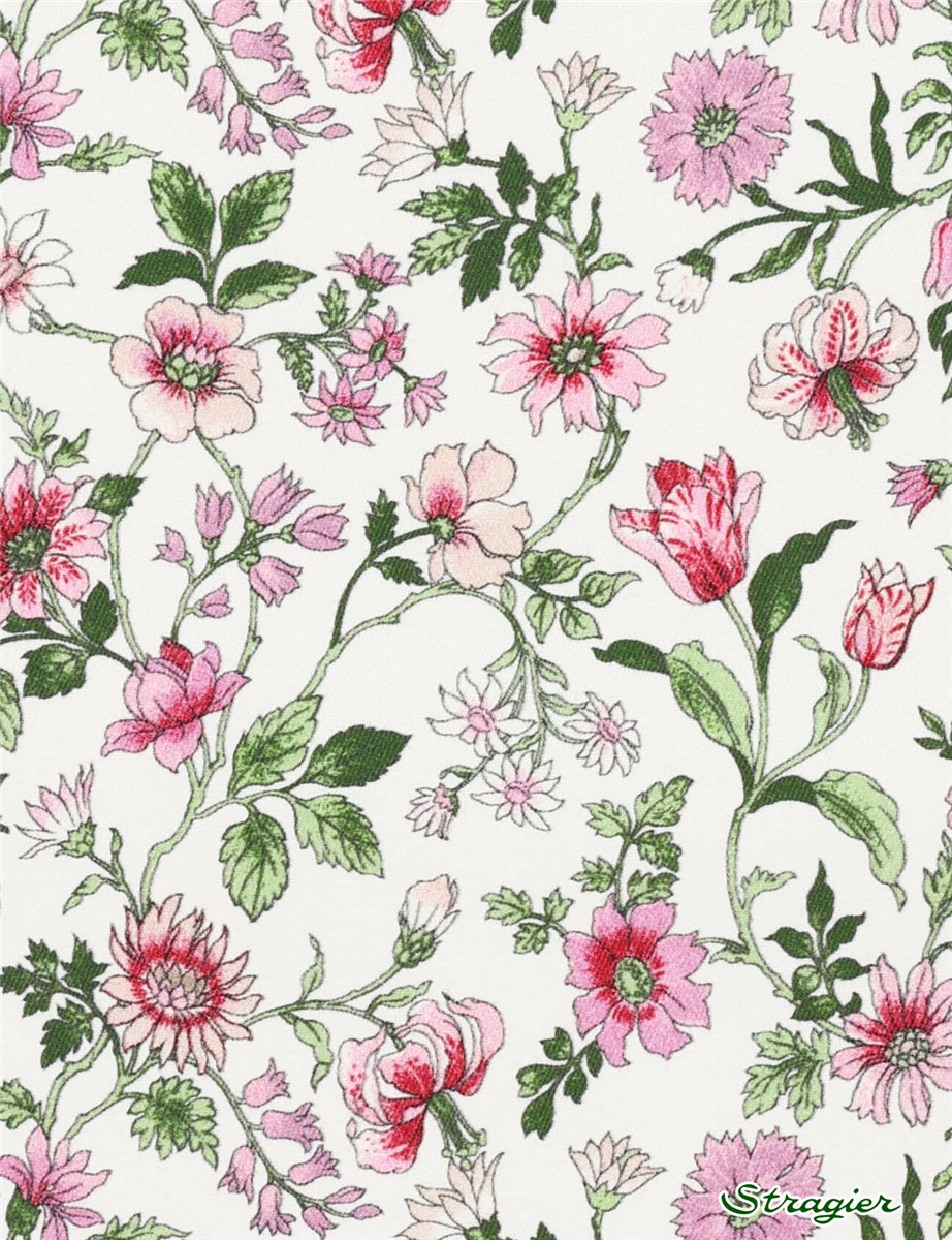 Gabardine Stretch Liberty - Tiger Lily - B 