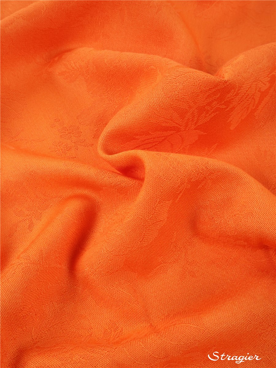 Pur Coton damassé - Sofielle - Orange