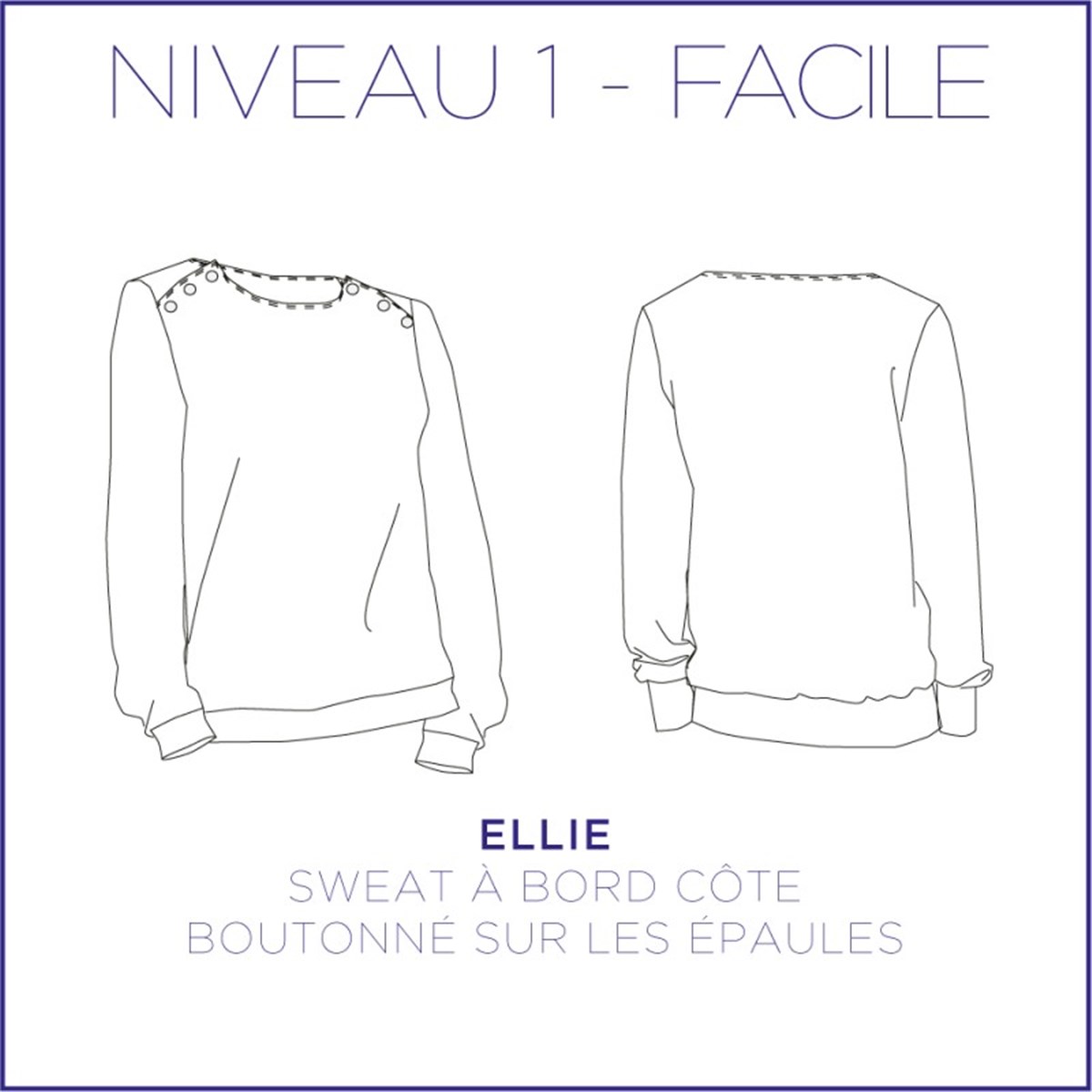 Patron Coralie Bijasson - C'est moi le Patron - Sweat Ellie -  - S-XL 
