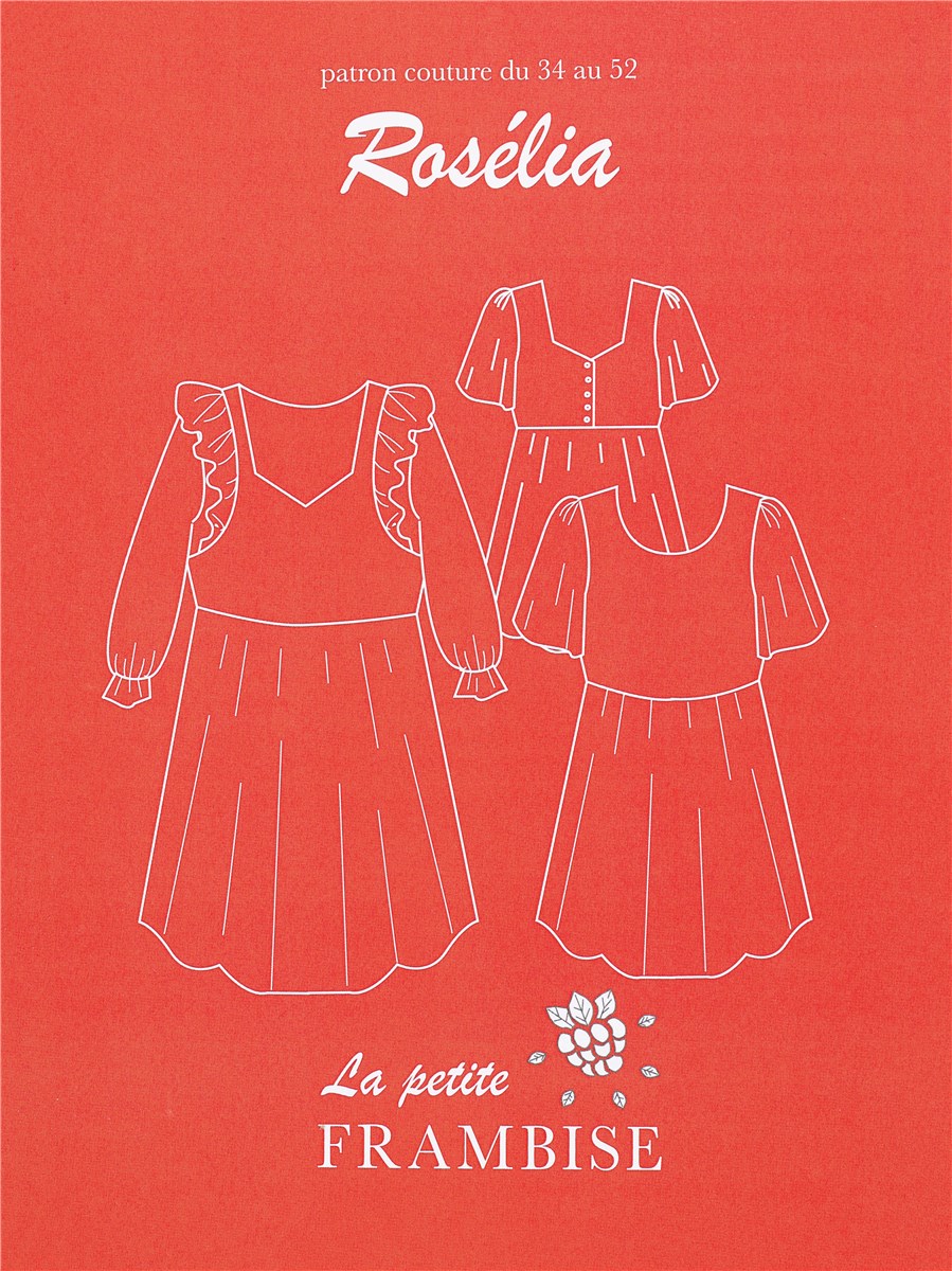 Patron La Petite Frambise - Robe Rosélia -  - EU 34-52 