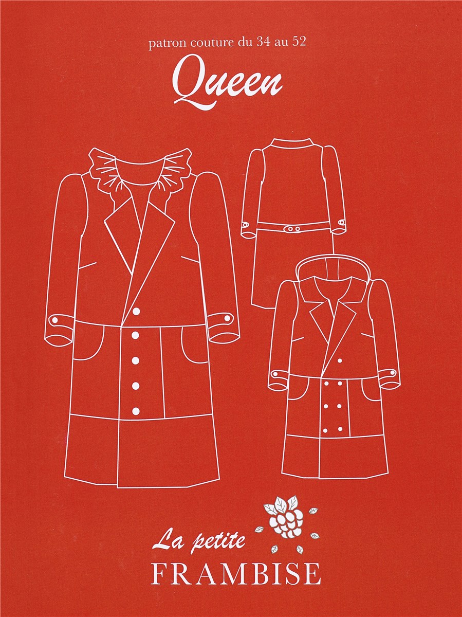 Patron La Petite Frambise - Manteau Queen -  - EU 34-52 