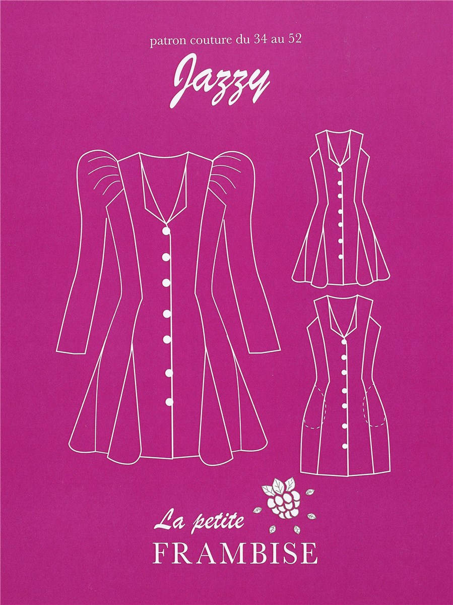 Patron La Petite Frambise - Robe Jazzy -  - EU 34-52 