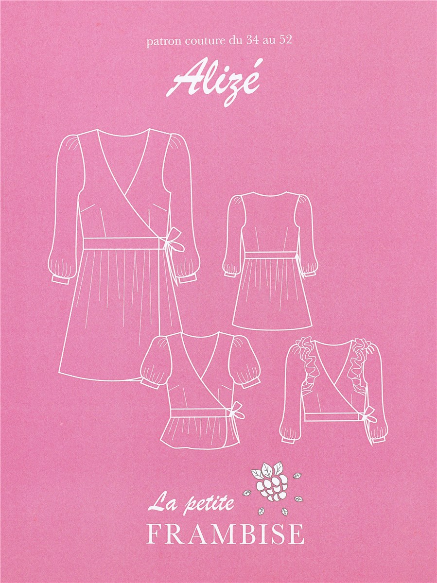 Patron La Petite Frambise - Robe Blouse Alizé -  - EU 34-52 