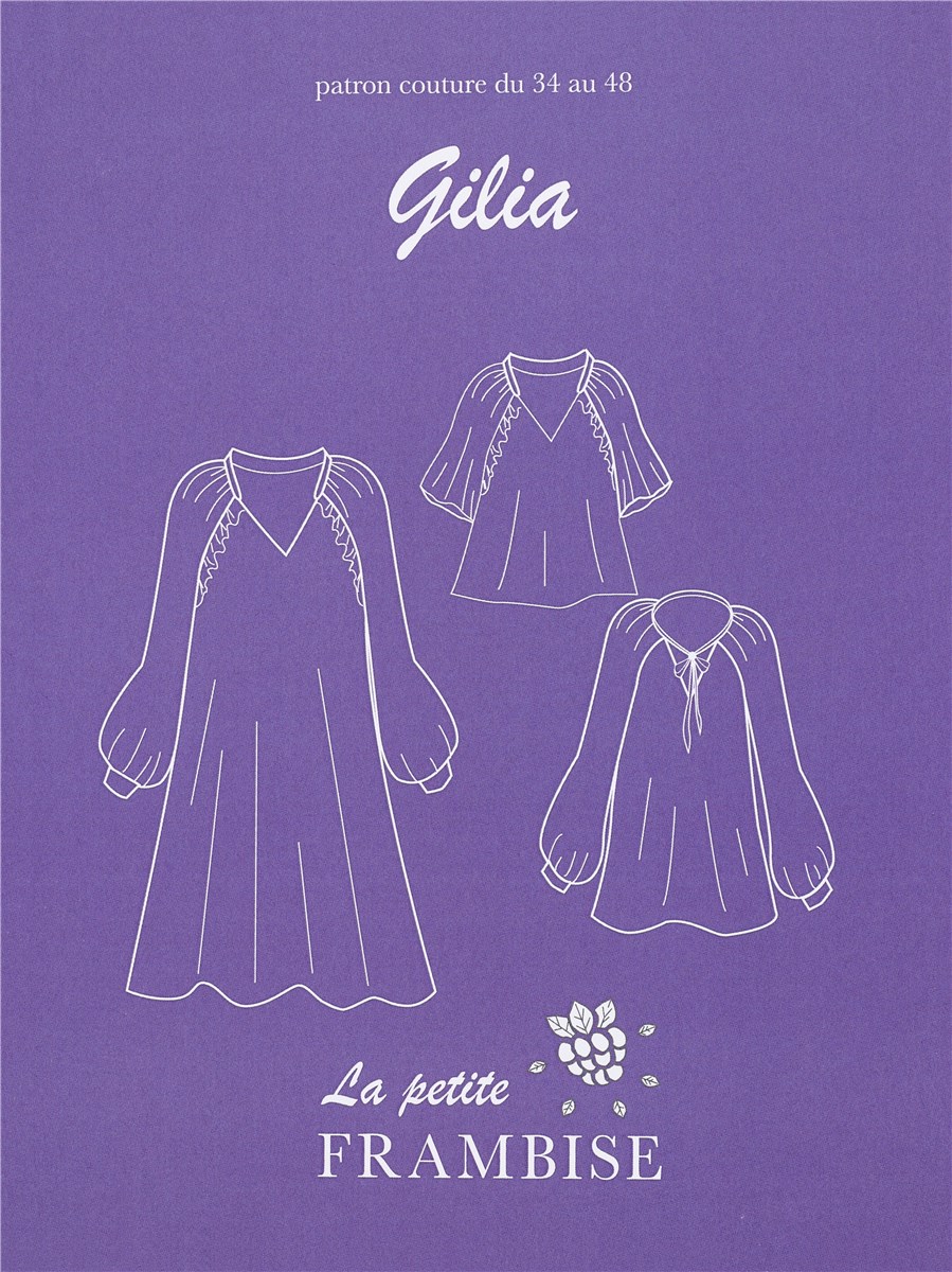 Patron La Petite Frambise - Blouse Robe Gilia -  - EU 34-48 