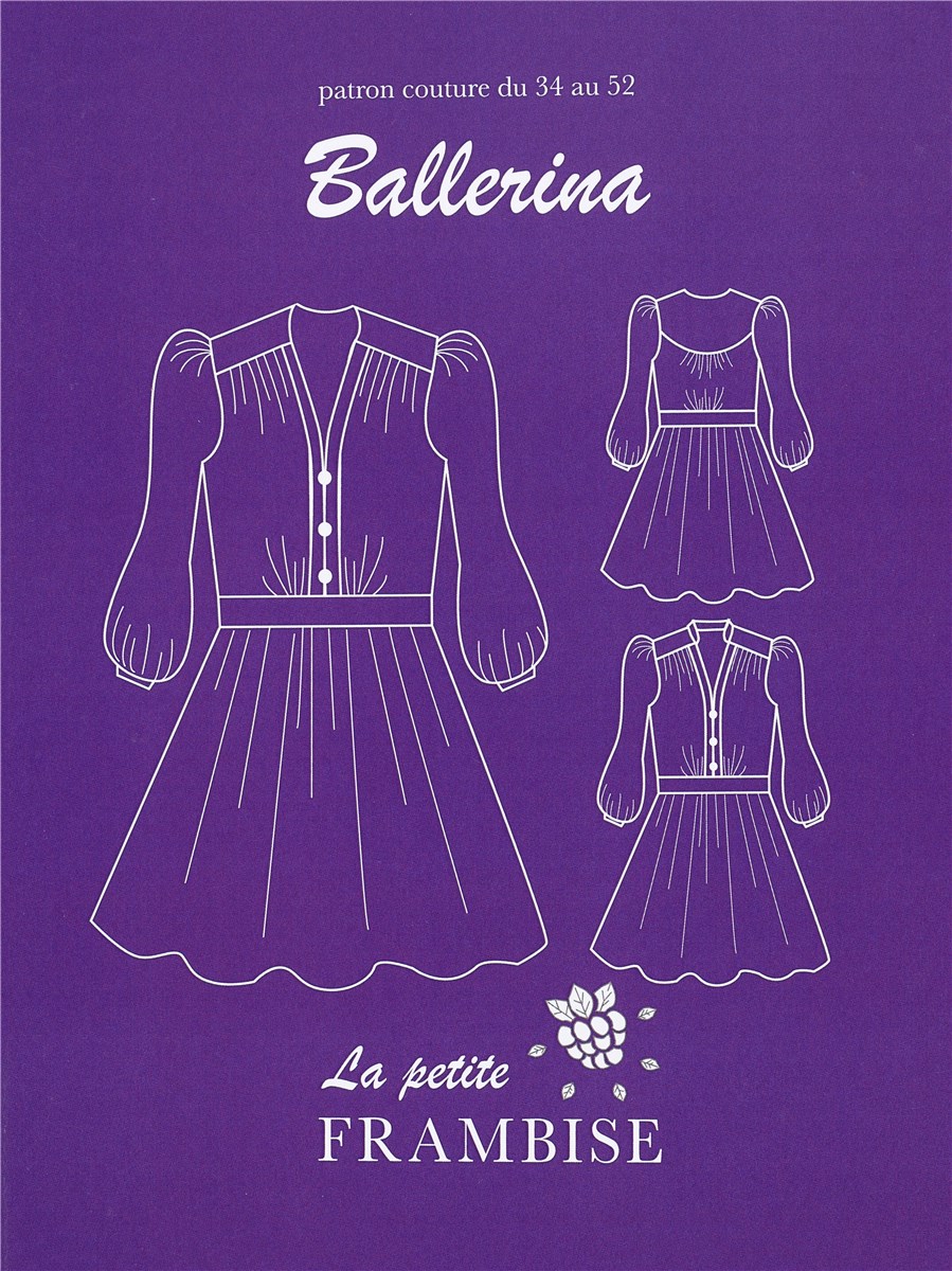 Patron La Petite Frambise - Robe Ballerina -  - EU 34-52 