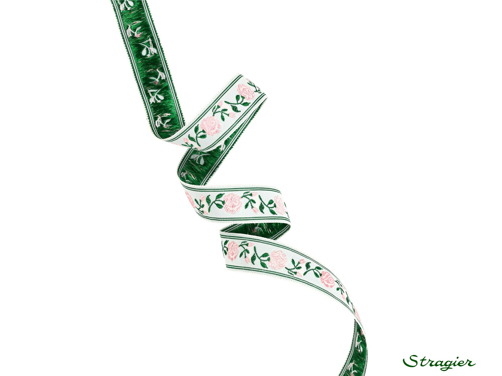 Woven Ribbon - Isabella - Rose - 15 mm