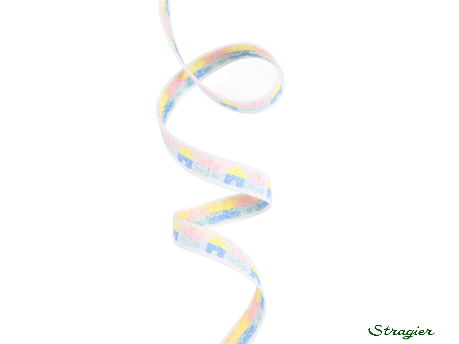 Galon tissé - Sweet Home - multicolore - 10 mm