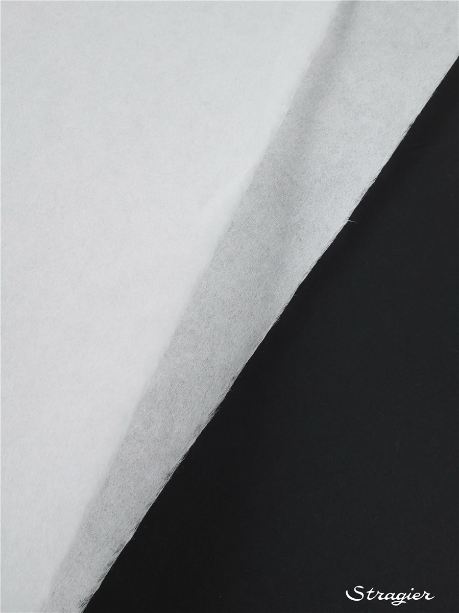 Non-tissé à déchirer pour broderie - lourd - Uni - Blanc