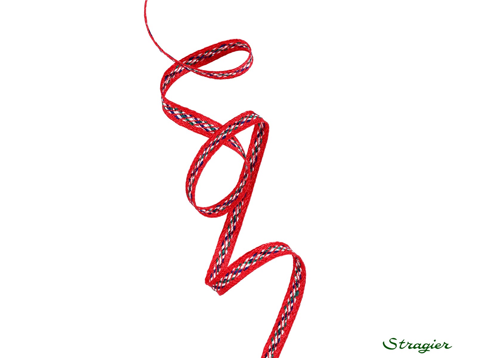 Galon tissé - Asti - Rouge - 8 mm