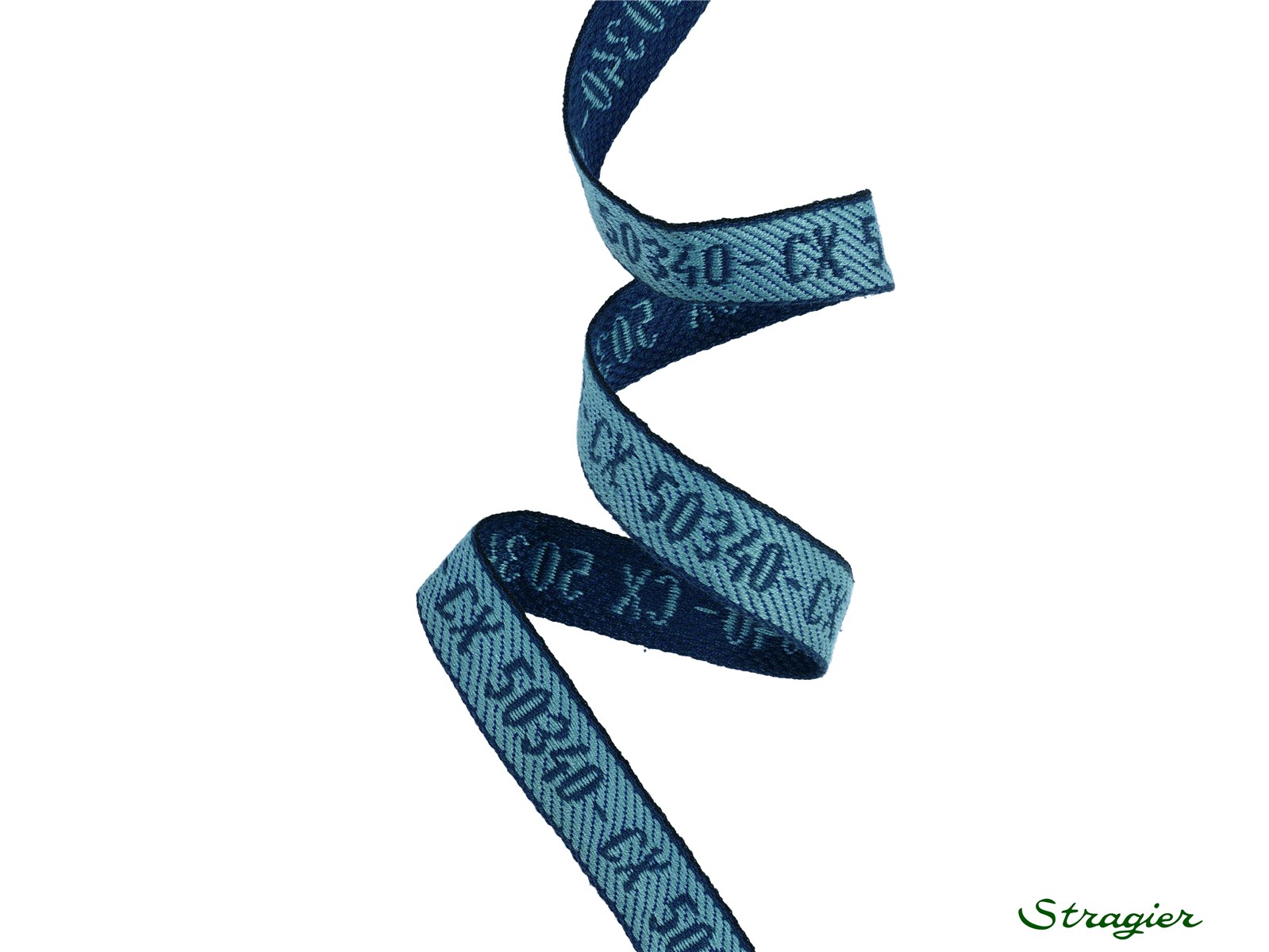 Woven Ribbon - Pure Cotton - Mini 50340 - Jeans - 15 mm