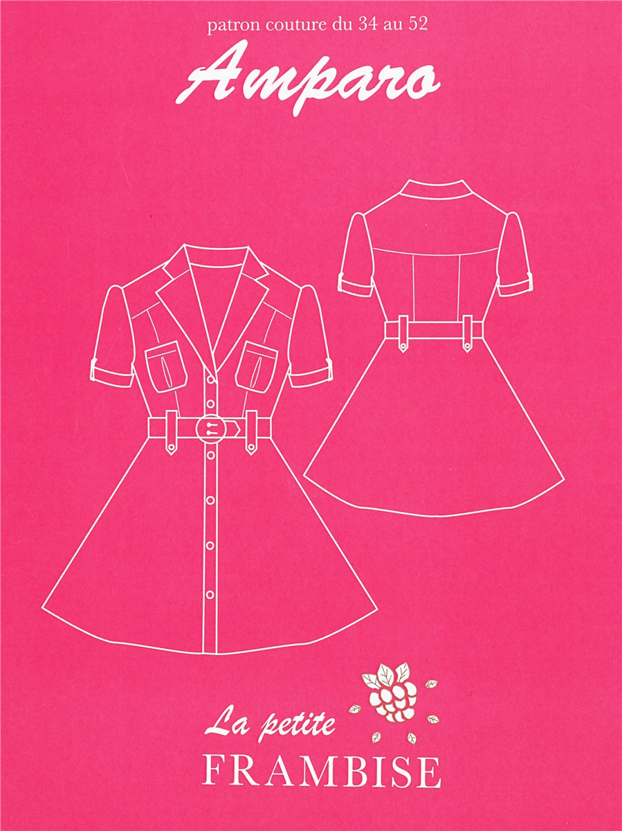 Patron La Petite Frambise - Robe Col-tailleur Amparo -  - EU 34-52 