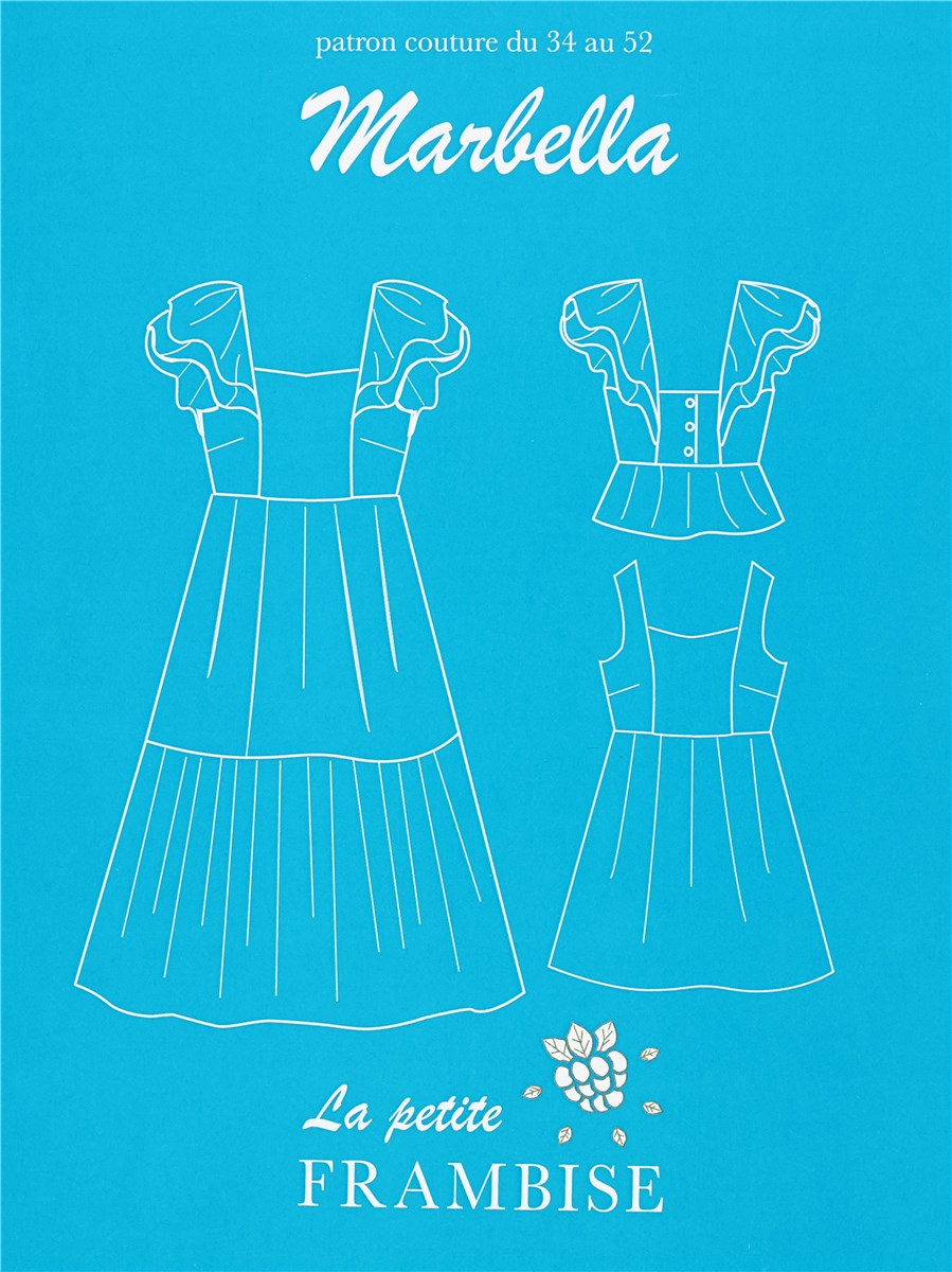 Patron La Petite Frambise - Robe Marbella -  - EU 34-52 