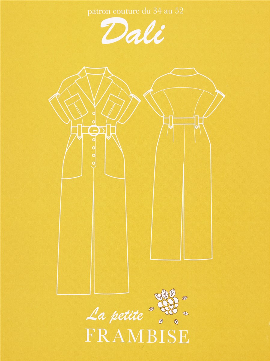 Patron La Petite Frambise - Combinaison Dali -  - EU 34-52 