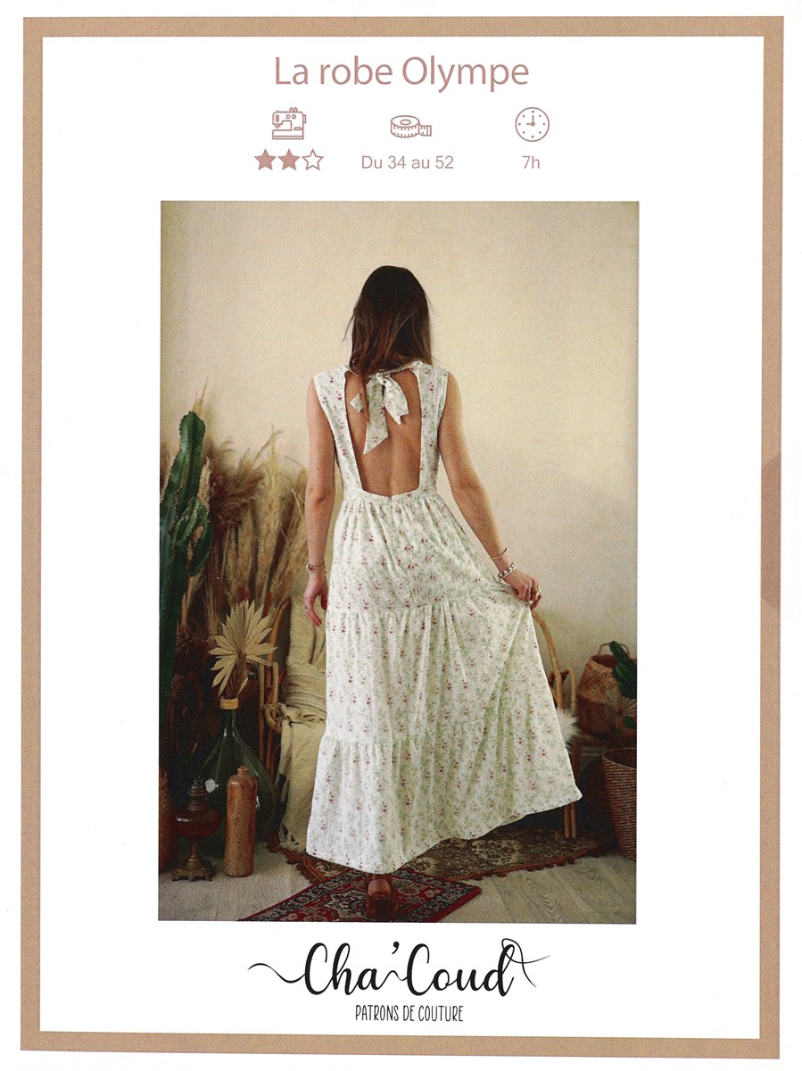 Patron Cha'coud - Robe Olympe -  - 34-52 