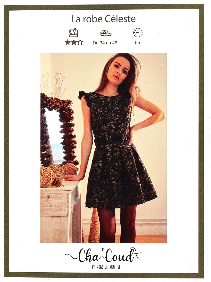 Patron Cha'coud - Robe Celeste -  - 34-48 