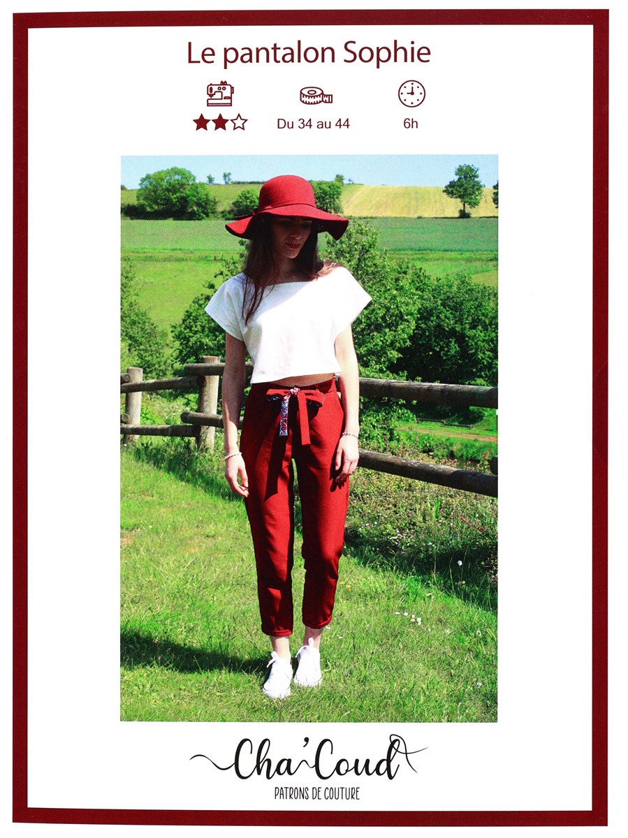 Patron Cha'coud - Pantalon Sophie -  - 34-44 
