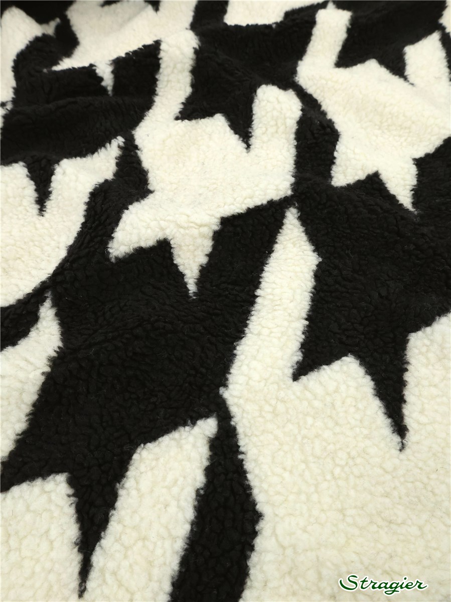 Teddy - Maxi Pied de Coq - Noir et Blanc