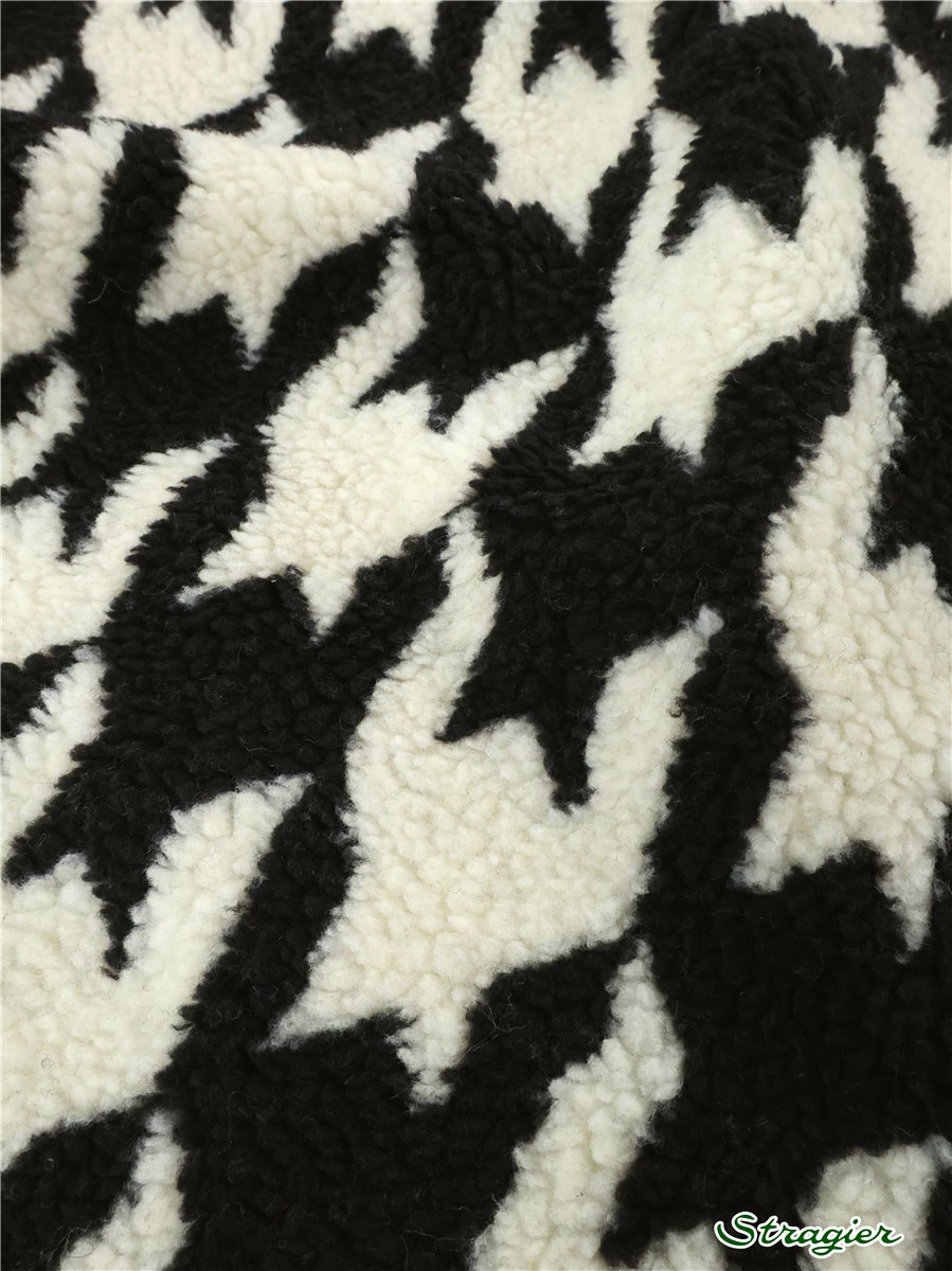 Teddy - Maxi Pied de Poule - Noir et Blanc