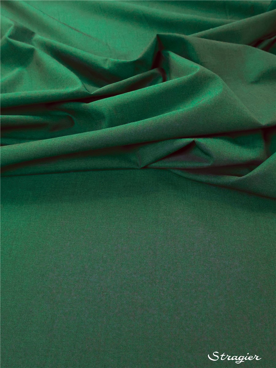 End-on-End - pure Cotton - Plain - Vert Bouteille