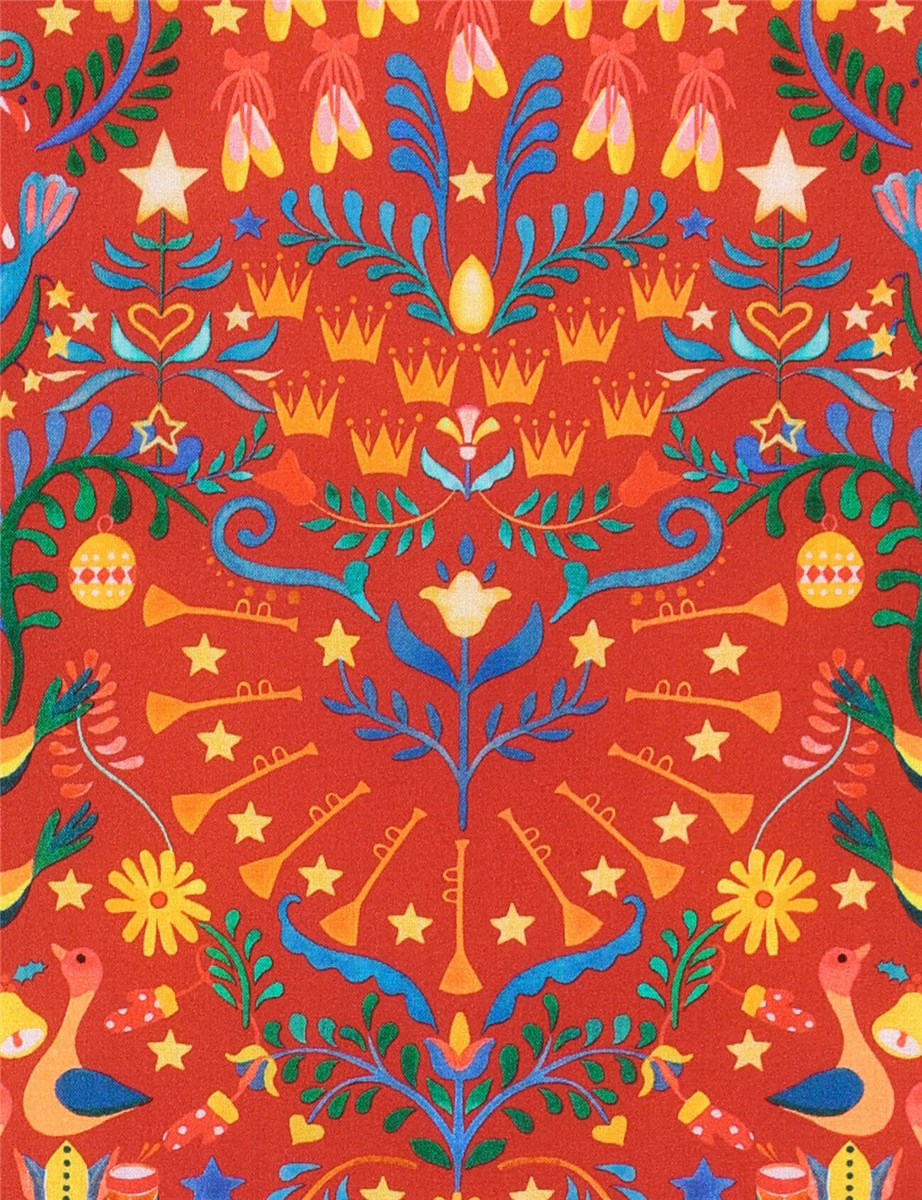 Liberty Tana Lawn - 12 Days of Christmas - D