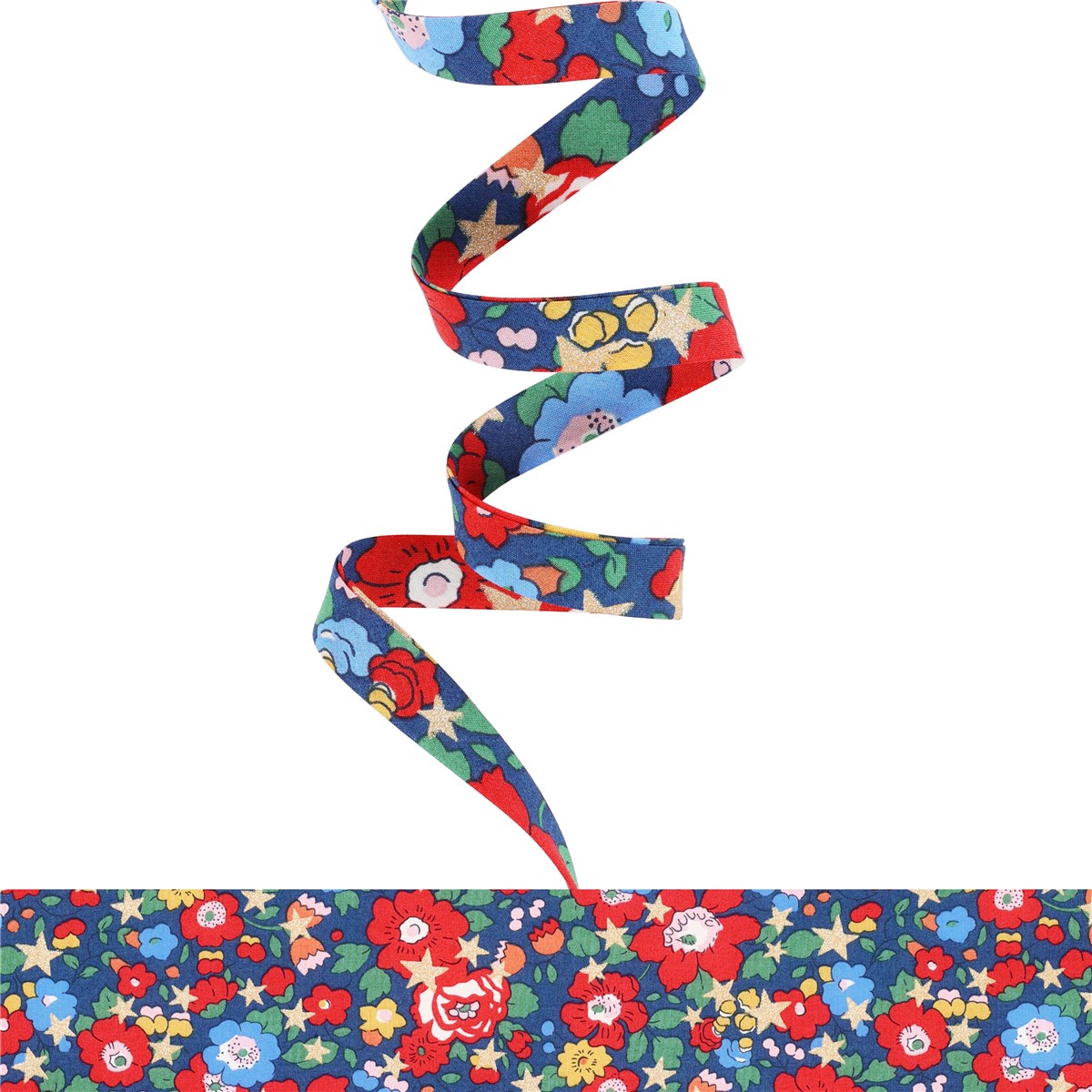 Liberty Bias Binding - Betsy Star - A - 10 mm