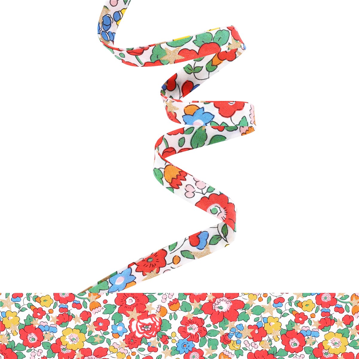 Liberty Bias Binding - Betsy Star - B - 10 mm