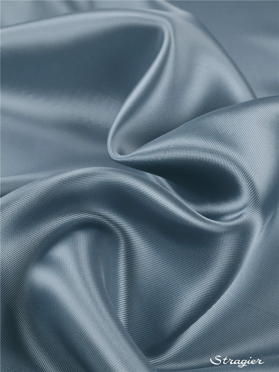 Doublure Twill - Atlin - uni - Bleu fumé