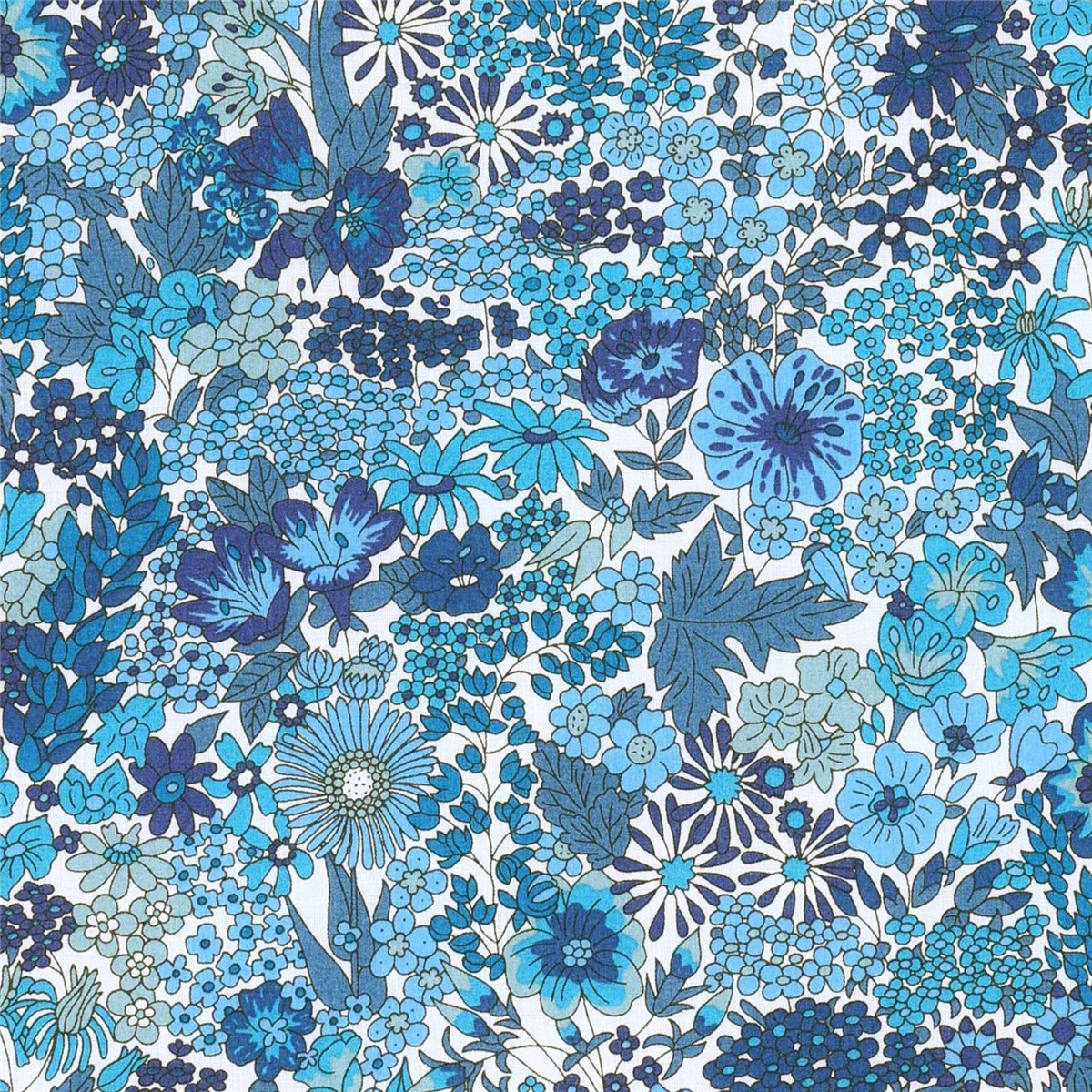 Liberty Tana Lawn - 3037 Margaret Annie - Lazuli