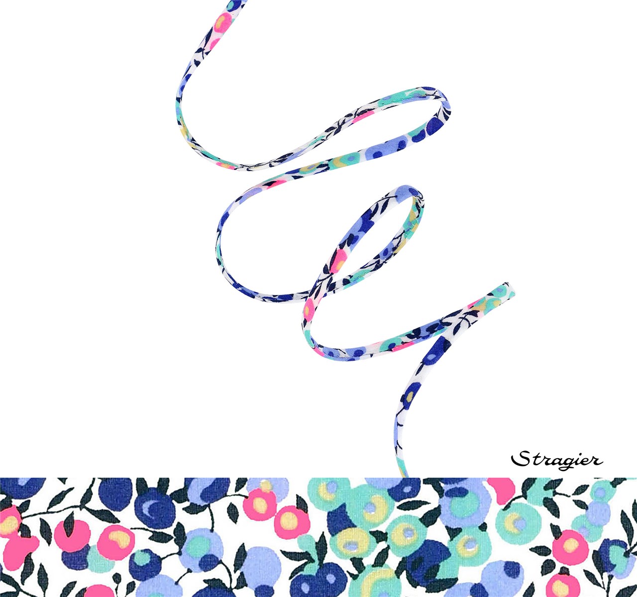 Liberty Cord - 9009 Wiltshire - Aurore fluo - 4 mm