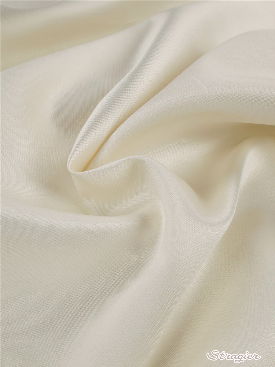 Mikado Silk - Plain - Crème - Ivoire Stragier