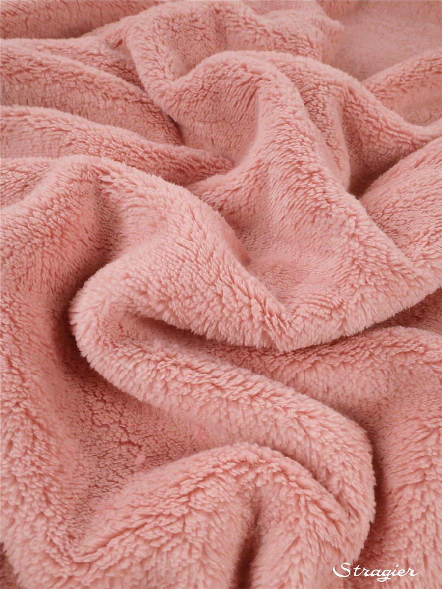 Teddydoo Fabric - Plain - Rose Sorbet