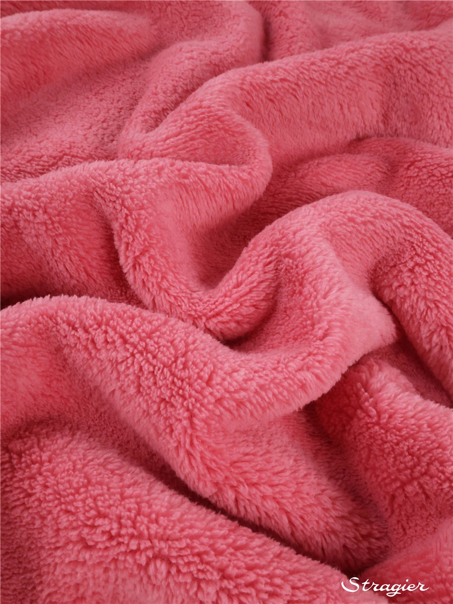 Teddydoo Fabric - Plain - Rose Flamingo