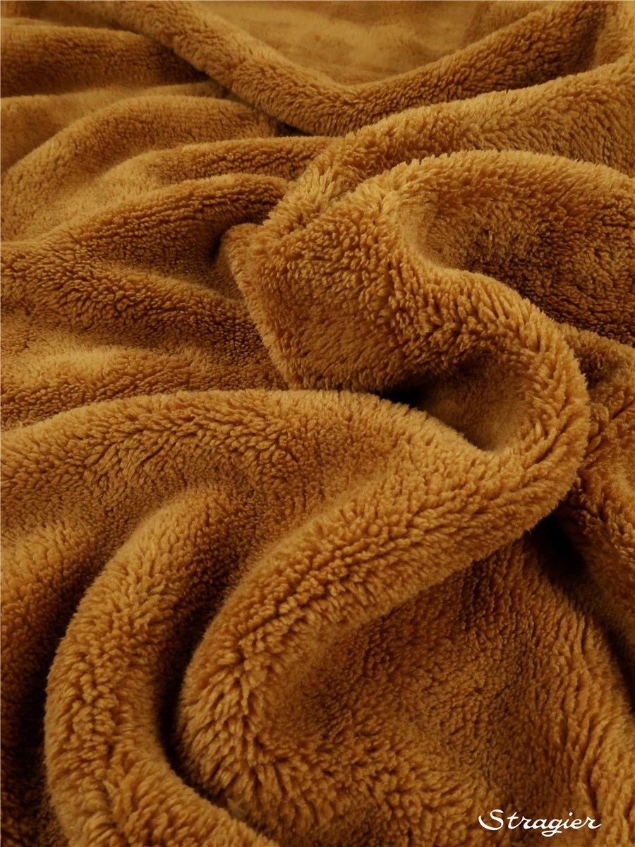 Teddydoo Fabric - Plain - Fauve