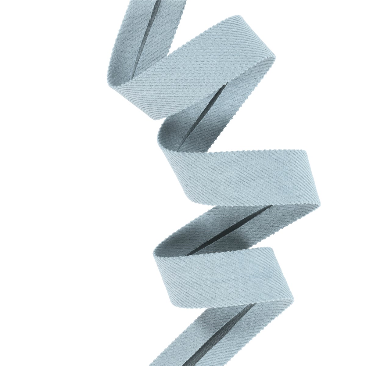 Biais Velours Milleraies - Uni - Bleu Nuage - 22 mm