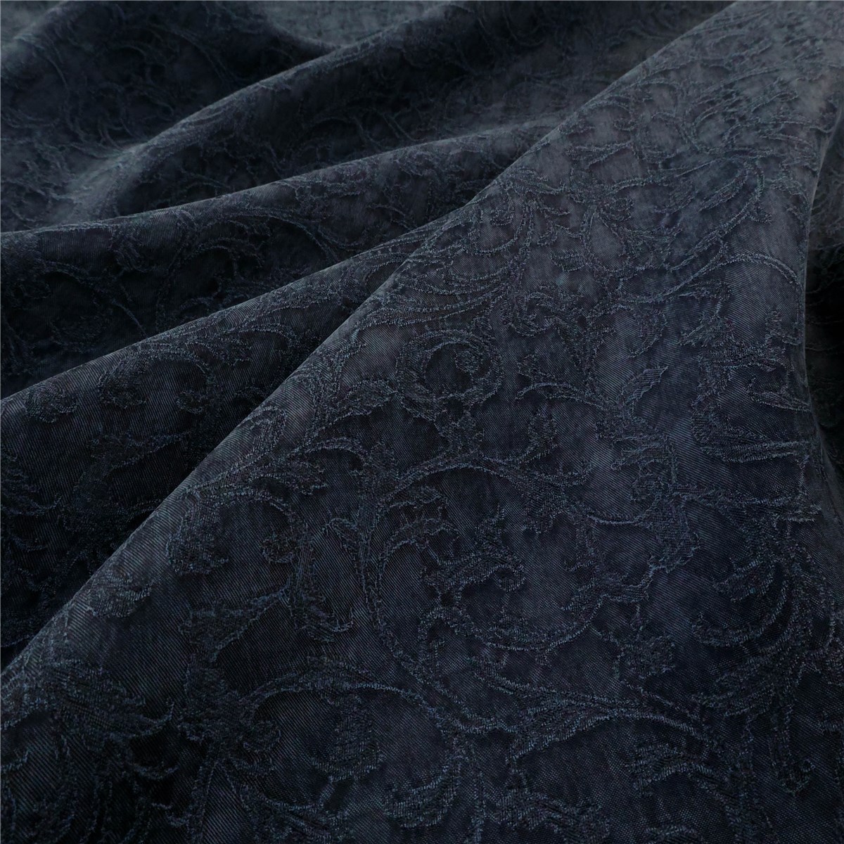 Damask Cupro - Arabesque - Marine
