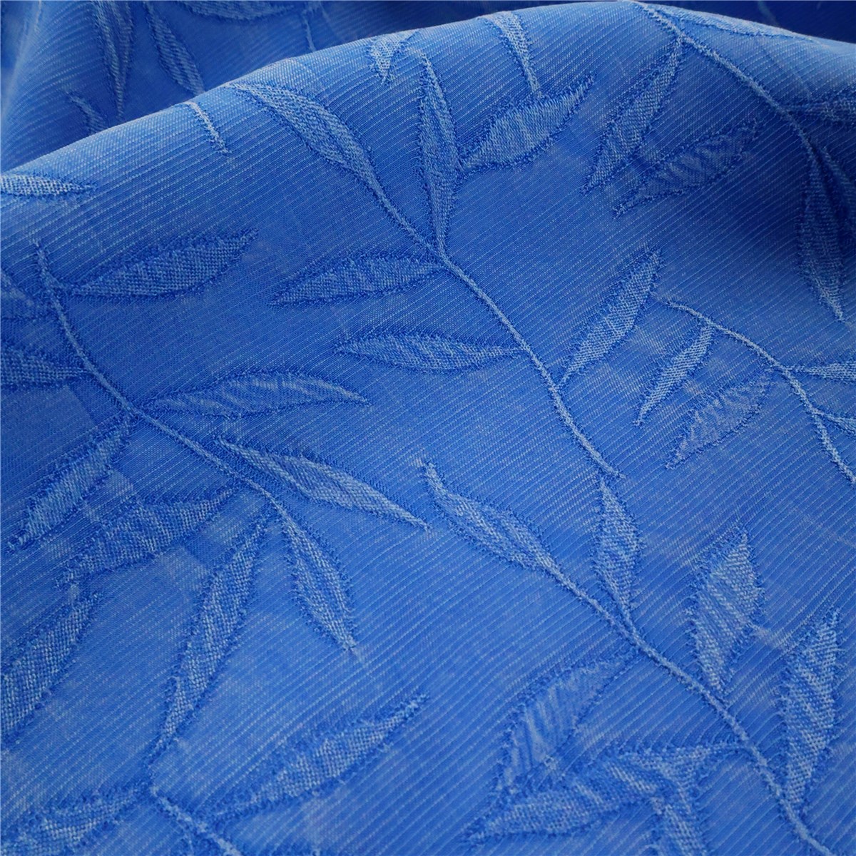 Damask Cupro - Lierre - Bleu Royal